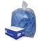 Webster 33 gal Trash Bags, M, 0.60 mil (15 Micron), Clear WBI333916C - alternate 1